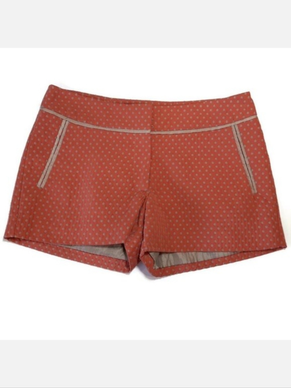 💠BEDO FEMME Polka Dot Shorts Mid Rise Pockets